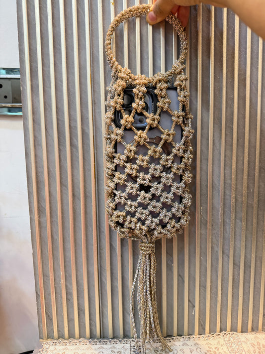 Bangle handle phone bag