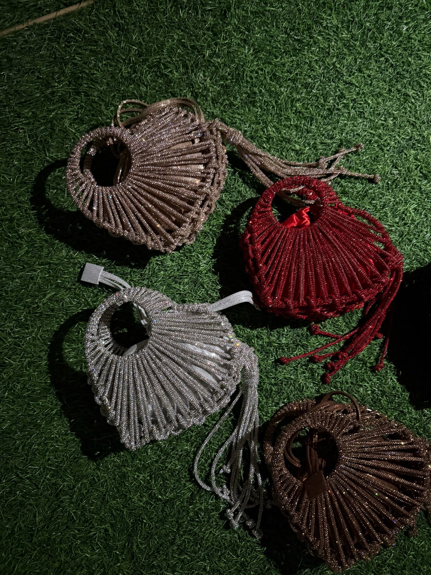 Rhinestone x HeartBag